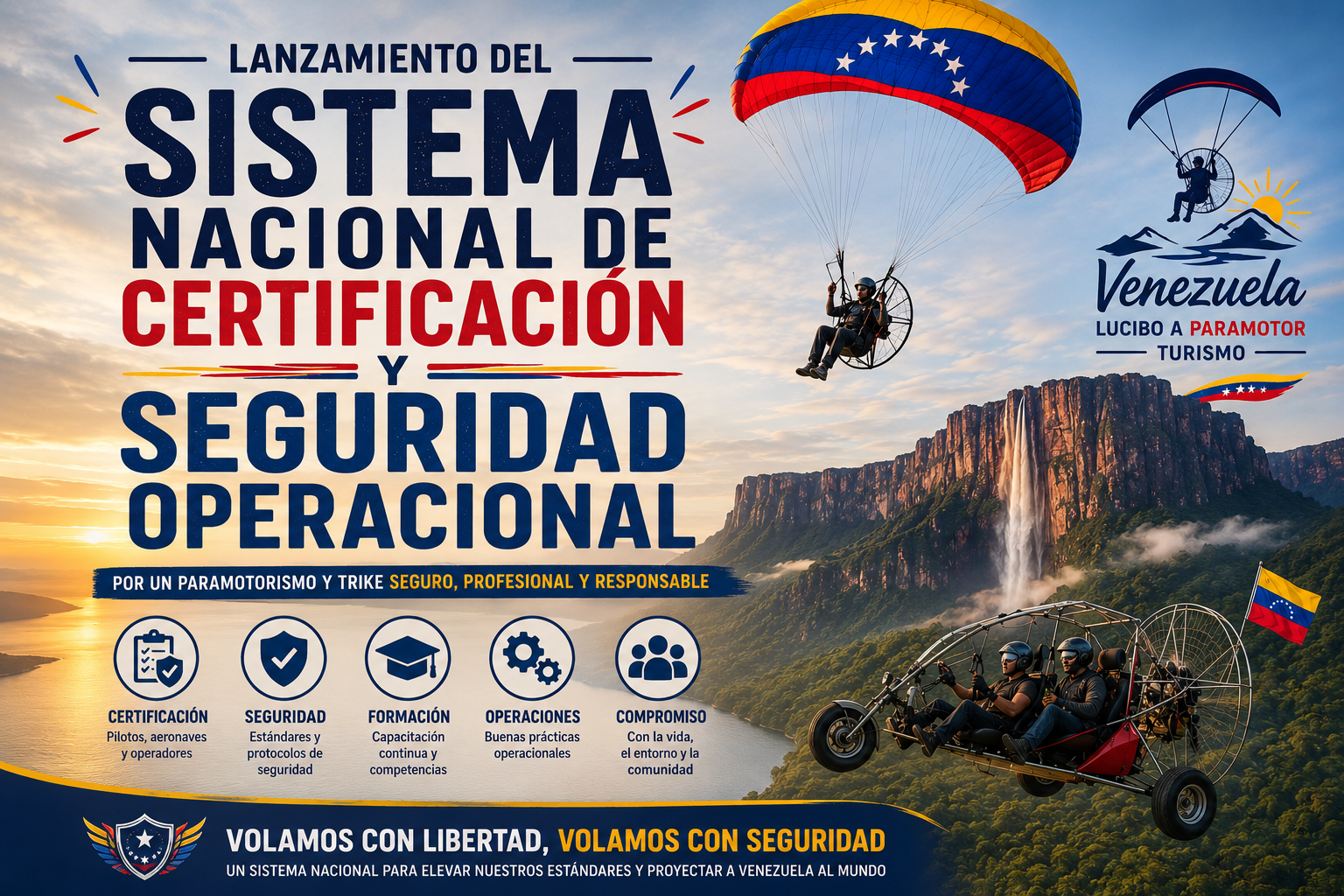 Lanzamiento del Sistema Nacional de Certificación y Seguridad Operacional